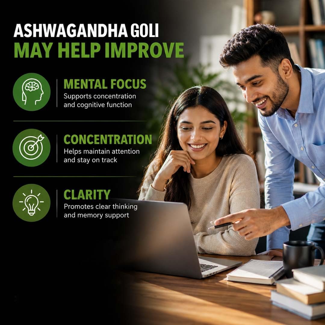 Ashwagandha Goli 100g | Hand-Binded Herbal Tablets product-ashwagandha-goli-image