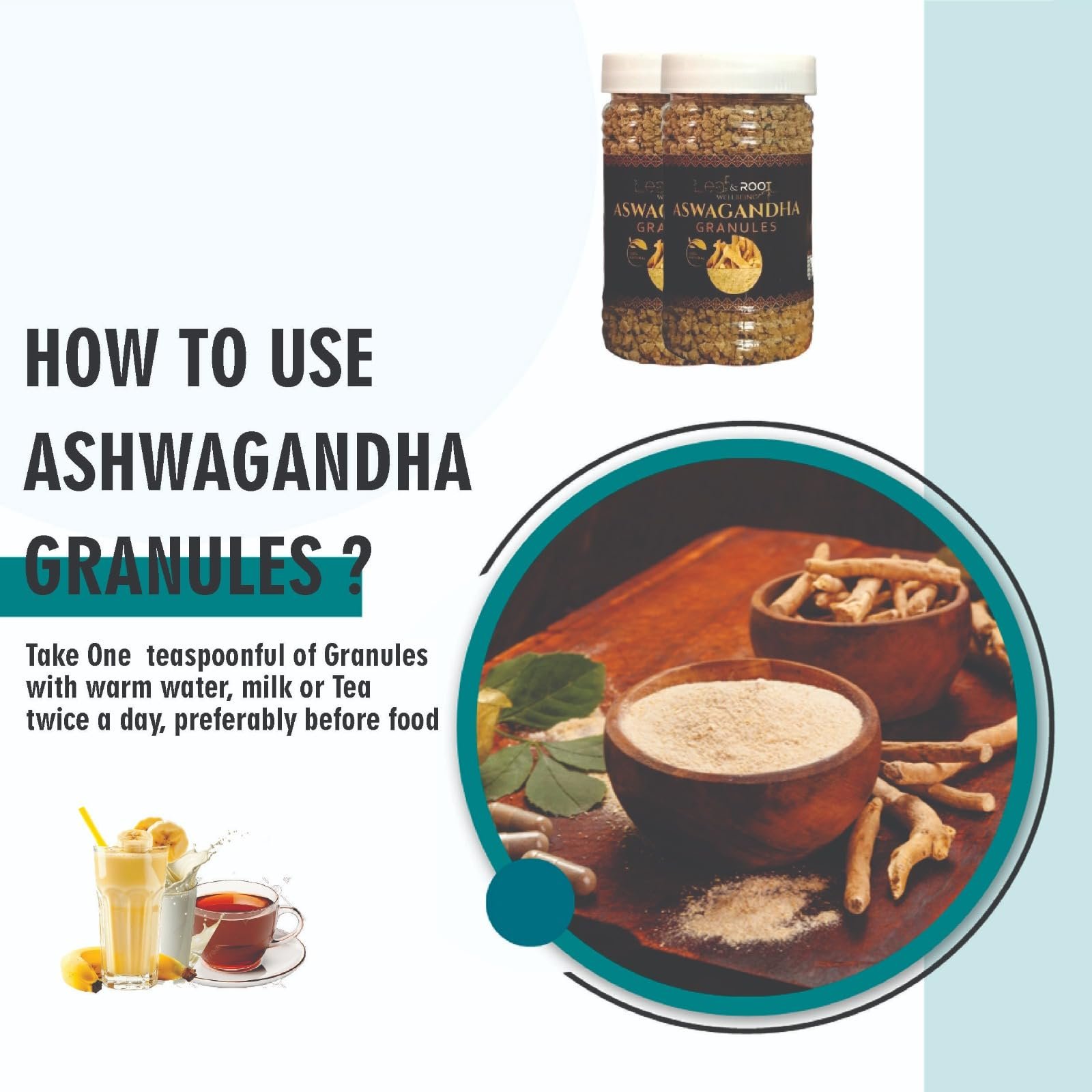 Ashwagandha Granules 200g | Traditional Ayurvedic Herb product-ashwagandha-granules-image